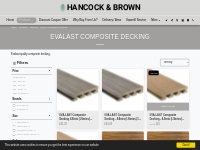 Evalast Composite Decking - HANCOCK   BROWN