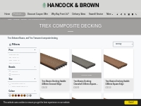 Trex Composite Decking - HANCOCK   BROWN