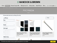 PVC Fascia - HANCOCK   BROWN
