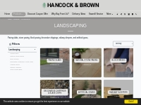 Landscaping - HANCOCK   BROWN