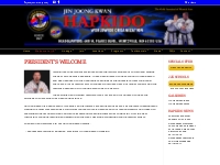 President s Welcome - JJK Hapkido