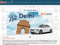 Car Rental in Delhi | Taxi Service in Delhi | Cab Hire in Delhi