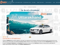Car Rental in Uttarakhand | Taxi Service in Uttarakhand