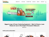 Garden Equipment, Ride on Mowers, Lawn Mowers & Chainsaws | Hastings M