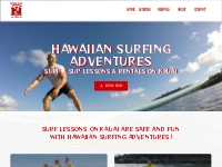        Hawaiian Surf Adventures | Lessons & Rentals in Kauai, HI