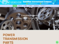 Power Transmissions Belt Pulley Gear Coupling - HAWKVINE