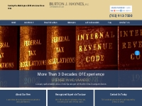 Experienced Tax Attorneys at Haynes Tax Law in Fairfax, VA