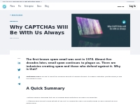 Why CAPTCHAs Will Be With Us Always | Blog - hCaptcha