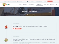 Recent Updates | Activities | News | Harvest Christian School Internat