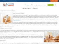 End of Tenancy Cleaning | HD Clean