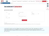 Investment Calculator for India 2024 | HDFC Life