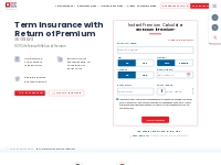 Term Plan with Return of Premium - TROP | HDFC Life