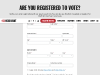 Am I Registered to Vote? - HeadCount