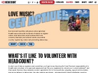 Volunteer Opportunities Near Me | HeadCount
