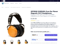 HIFIMAN SUNDARA: Ultimate Over-Ear Planar Magnetic Headphones