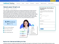 Veterinarian Email List | 35K Vets Contacts From Veterinary Clinics