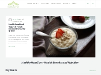 Healthy Hum Tum - Health Benefits and Nutrition