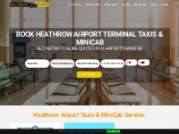 Heathrow Airport Taxis & Quote Service -Book taxi from or to Heathrow 