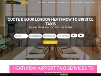£143.72 Bristol Taxis & Minicabs to - from Heathrow Airport
