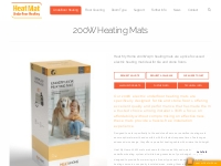 200W Heating Mats   Heat Mat