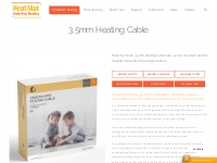 3.5mm Heating Cable   Heat Mat