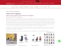 Office Chair Supplier   Manufacturer Singapore - Heat Furniture