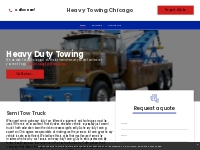       Semi-Truck and Heavy Duty Towing Chicago - 24/7 Service