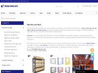 Warehouse rack, Storage System - Heda Shelves