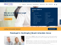 Paralegal in Huntington Beach | Garden Grove - Help4You