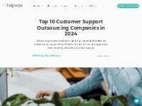 Top 10 Customer Support Outsourcing Companies in 2024 | Helpware