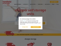 Find Cheap Self Storage Near me | Henfield Storage