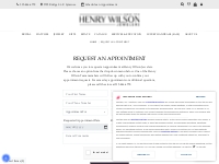Schedule An Appointment with Our Experts | Henry Wilson Jewelers