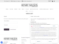 Henry Wilson Jewelers: Create, Update & Email your Personal Wish List