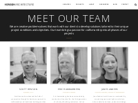 Meet Our Team - Henson Architecture