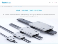 GV3 | Linear Guide System | HepcoMotion