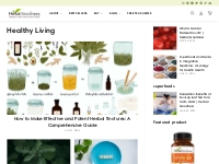 Healthy Living - Herbal Goodness Superfoods Pure   Simple