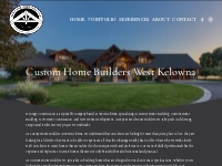 Luxury Home Builders West Kelowna | New Home Construction | Custom Hou