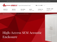 High-Access SEM Acoustic Enclosure