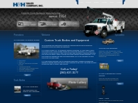 Custom Truck Bodies, Equipment   Fabrications from H H Sales