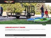 Landscape and Utility Trailers - H H Trailers