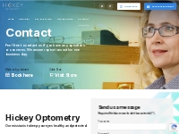 Contact - Hickey Optometry - Optometrist in Fredericton