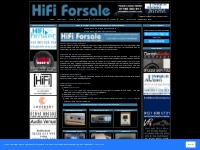 HiFi Forsale | Your home for used and ex-demo HiFi & AV Equipment