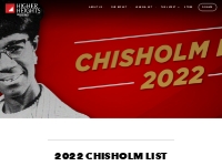 Chisholm List 				-Higher Heights for America