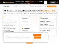 Autonomous Finance for O2C, Treasury   R2R | HighRadius