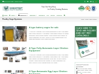 Poultry Cage Systems - Hightop® Poultry Equipment