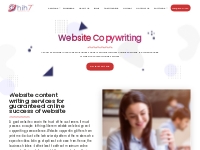 Creative Website Content Writing and Copywriting Services | Hih7Webtec