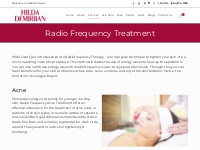 Expert Radio Frequency and Acne Treatment | Hilda Demirjian