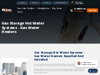 Gas Storage Hot Water Systems - Gas Water Heaters - Hilton Plumbing