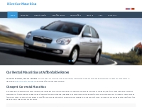 Car Hire Mauritius - Modern vehicles for Low, all-inclusive prices