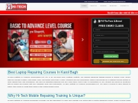 Laptop Repairing & Mobile Repairing Course in Delhi - Hitech